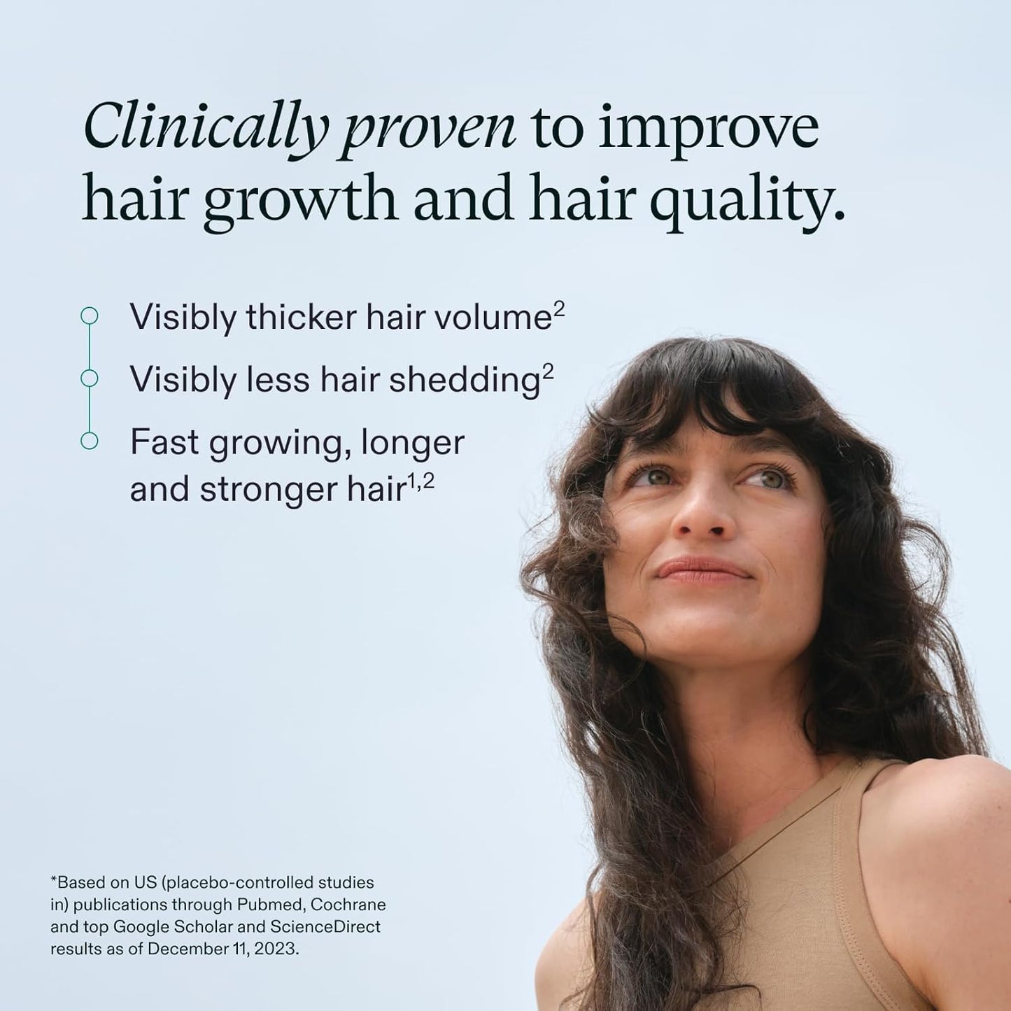 Nutrafol Women's Hair Growth Supplements, Clinically Proven for Visibly Thicker and Stronger Hair, Dermatologist Recommended - 1 Month Supply